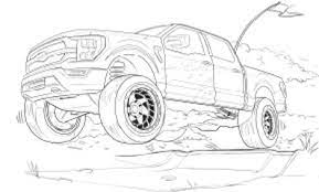 Free coloring pages for boys of chevy truck, dodge trucks, ford, jeeps. Ford For Kids Activity Book
