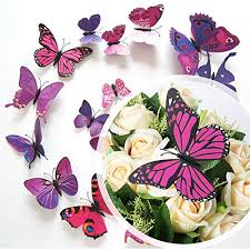 52pcs purple wall collage kit, room decor for bedroom aesthetic, neon posters for room aesthetic, photo wall decor for teen girls women, vsco pictures for dorm room decor, 4x6 inches. Hakday 24 Pcs 3d Butterfly Wall Stickers Crafts Butterflies Diy Art Decor Home Room Decorations 12 Pcs For Blue And 12 Pcs For Purple In Dubai Uae Whizz Wall Stickers Murals