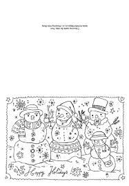 Christmas Colouring Card Christmas Snowmen Christmas Coloring Cards Christmas Colors Christmas Cards Kids