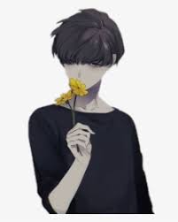 Download for free on all your devices computer smartphone or tablet. Anime Animeboy Animeboy Flower Yellow Sad Boy Cute Psycho Boy Anime Hd Png Download Kindpng