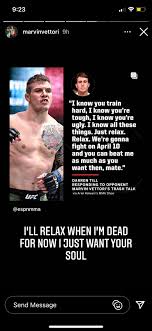 Ufc champ israel adesanya is 'pretty useless' once on the mat. Marvin Vettori Wants Till S Soul Mma