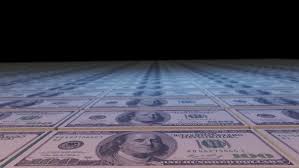 This manifests itself as a decline in the dollar index. Usd Dollar Money Currency Printing Seamless Loop Animation Background By Fhp3d