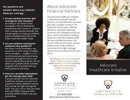 All listed plans are also accepted at nearby advocate medical group outpatient / practice sites (including former advocate dreyer locations). Advocate Health Initiative