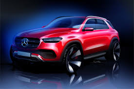 Mercedes Benz Teases 2020 Gle Luxury Suv Mercedes Benz Gle Mercedes Benz Suv Mercedes Suv