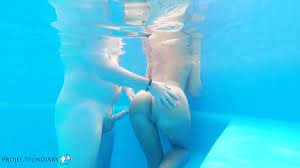 underwater fuck in paradise infinity pool - projectsexdiary | xHamster