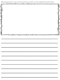 The students then write a letter to their parents (or other… the students picked a number apple and colored the number word on their paper to match. Lined Paper For Kids Printable Writing Templates