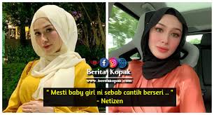 Sebelum ini, anak pertamanya, adiel mikael berusia setahun juga dilahirkan secara pembedahan. Tag Niena Baharun Berita Kopak Media