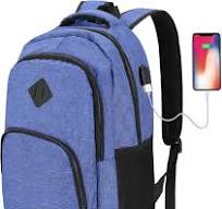 YAMTION Zaino Adolescente per Superiore e università,Zaino con Presa  Ricarica USB per PC Portatile 15.6 Pollici : Amazon.it: Informatica