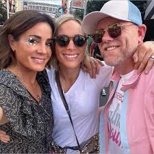 Zara and Mark Tindall at Taylor Swift Concert