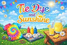 Tie Dye and Sunshine