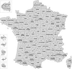 Vous y voyez aussi les départements à l'interieur des régions (nom et n° de département), ainsi que signalé par un point rouge au niveau de chaque région, la capitale de région, mais aussi le chef lieu du. Cartes De France Cartes Et Informations Des Regions Departements Et Villes Webvilles Net En 2021 Carte De France Carte France Vierge Departements Francais