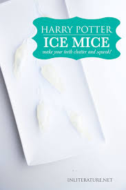 Ice Mice Harry Potter In Literature Recipe Harry Potter Food Harry Potter Candy Harry Potter