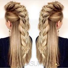Hairstyle for long medium hair tutorial. 34 Easy Women Hairstyles For Long Hair On Festivals Sensod