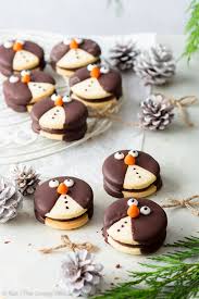 Adorable Penguin Christmas Cookies The Loopy Whisk Gluten free chocolate nut star cookies. adorable penguin christmas cookies