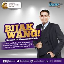 Tabung kewangan antarabangsa atau imf mengunjurkan, ekonomi global mencatat pertumbuhan negatif di paras 4.4 peratus pada tahun ini. Ikimfm Bijak Wang Bersama En Shamsuddin Kadir Perancang Kewangan Tajuknya Menteri Kewangan Ke 2 Diterbitkan Oleh Dj Siti Rohani Surani Ikimfm Rasmi Facebook