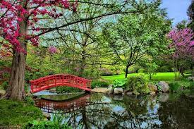 Japanese Garden At Cranbrook Red Bridge Jardins Famosos Jardim Do Mundo Jardim