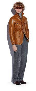 Just In Tom Ford S Retro Infused Fall Collection Leather Jacket Jackets Men Fashion Leather Jacket Men
