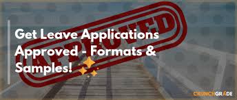 This might include employees who are members of the armed. Applications For Leave Of Absence From School Format Samples Study Tips