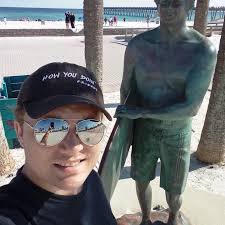 I took this photo 1 year ago, in this very spot. Yancy Bailey Spencer III  will live in our hearts as a legend and as a hero! Local surfing champion  and founder