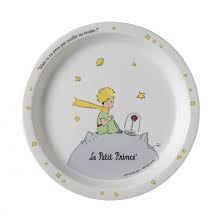 Je demande pardon aux enfants d'avoir dédié ce livre à une grande personne. Baby Plate The Little Prince And The Rose