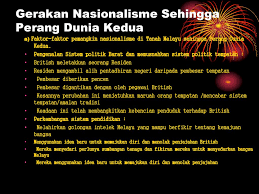 Nasionalisme di malaysia sehingga perang dunia kedua 1. Bab 2 Nasionalisme Di Malaysia Sehingga Perang Dunia Kedua Ppt Download