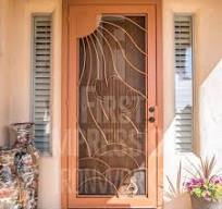 Copper Triple Plate Iron Security Door