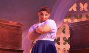 Encanto is an upcoming american animated musical fantasy comedy film produced by walt disney animation studios. Internet In Love With The Buff Lady From Disney S Encanto