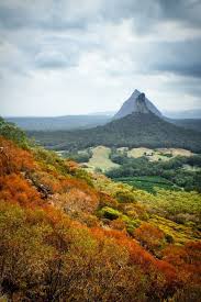 The Glasshouse Mountains In Queensland Beautiful Colours Glasshouse Mountains Queensland Australia Australia Tourism