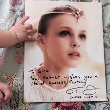 The Neverending Story Signed Childlike Empress Color Photo