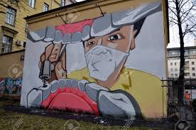 Petersburg, fl & clearwater, fl. Dentist Is At Work Graffiti In St Petersburg Stock Photo Picture And Royalty Free Image Image 33360920