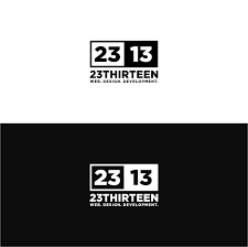 23 Thirteen Logo Minimalist Logo Logos Logo Design
