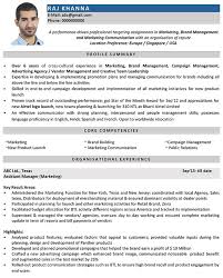 Marketing Manager Cv Samples Marketing Resume Brand Management Professional Resume Examples