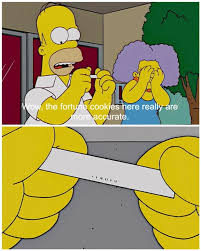 Fortune Cookie Homer Simpson Blank Template Imgflip