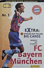 Redaktionsnetzwerk deutschland manuel baum (l.) und andreas herzog analysieren den vfl wolfsburg und bayern münchen vor dem topspiel. Football Cartophilic Info Exchange Panini Germany Big Cards Nr 1 Fc Bayern Munchen