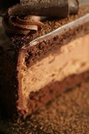 Cake With Chocolate Mousse Filling Tasty Chocolate Cake Chocolate Mousse Filling Recipe Filling Recipes