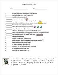 Computer Technology Lessons With Five Worksheets For Grade 4 Technology Lessons Teaching Computers Science Worksheets