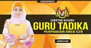 Jawatan kosong 2019 terkini ok? Jawatan Kosong Guru Tadika Perpaduan