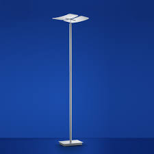 Led Deckenfluter Duo Nickel Matt H 182cm Verstellbar Tastdimmer Deutsche Leuchten De