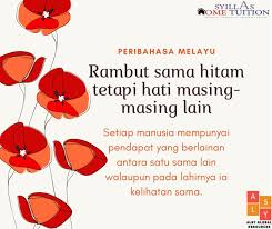 Rambut sama hitam terbaru gratis dan mudah dinikmati. Happy Working To All Peribahasa Syillas Home Tuition Facebook