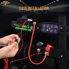 Amazon.co.jp: Auxbeam ユニバーサル ACC 電源配線ハーネス 6.6フィート 20AWG 2ピン ACC 電気ワイヤー オンオフスイッチ&5Aヒューズ付き  ACC 電源ワイヤスイッチパネル 6812 ギャングスイッチパネルケーブル : 家電＆カメラ