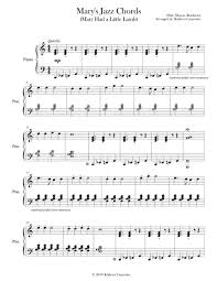 Mary S Jazz Chords Mary Had A Little Lamb Www Kathrynleecarpenter Com Sheet Music Digital Sheet Music Piano Sheet Music