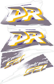 Looking for a good deal on dr 125 sm? Suzuki Dr 125 Logos Decals Stickers And Graphics Mxg One Best Moto Decals