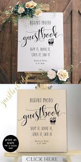 Editable Instant Photo Guestbook Sign Personalized Photo Booth Etsy In 2020 Polaroid Guest Book Wedding Guest Book Sign Photo Guest Book
