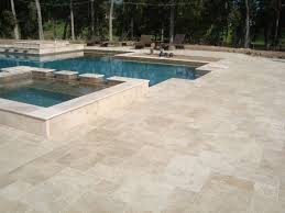 Super Light Travertine Pool Pavers Pool Pavers Stone Pool Deck Travertine Pool