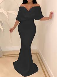 Cross Over Neck Fishtail Evening Dress Party Wear Indian Dresses Cocktail Evening Dresses Womens Maxi Dresses