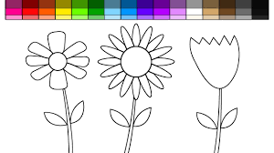 Take such spring pictures from the kids' level so that the main focus is on their steps, not the adults' ones. Learn Colors For Kids And Color Spring Flowers And Rainbow Coloring Pages Youtube