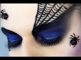 spider black widow makeup