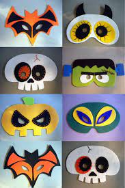 Antifacos Felt Halloween Halloween Crafts Crafts