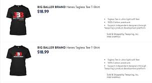 There's a style for you whether you prefer sporty fitted silhouettes or. Walmart And Amazon Are Selling Knockoff Big Baller Brand Merchandise