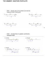 U1l1 Segment Addition Postulate Pdf The Segment Addition Postulate Ik The Segment Addition Postulate The Segment Addition Postulate Course Hero